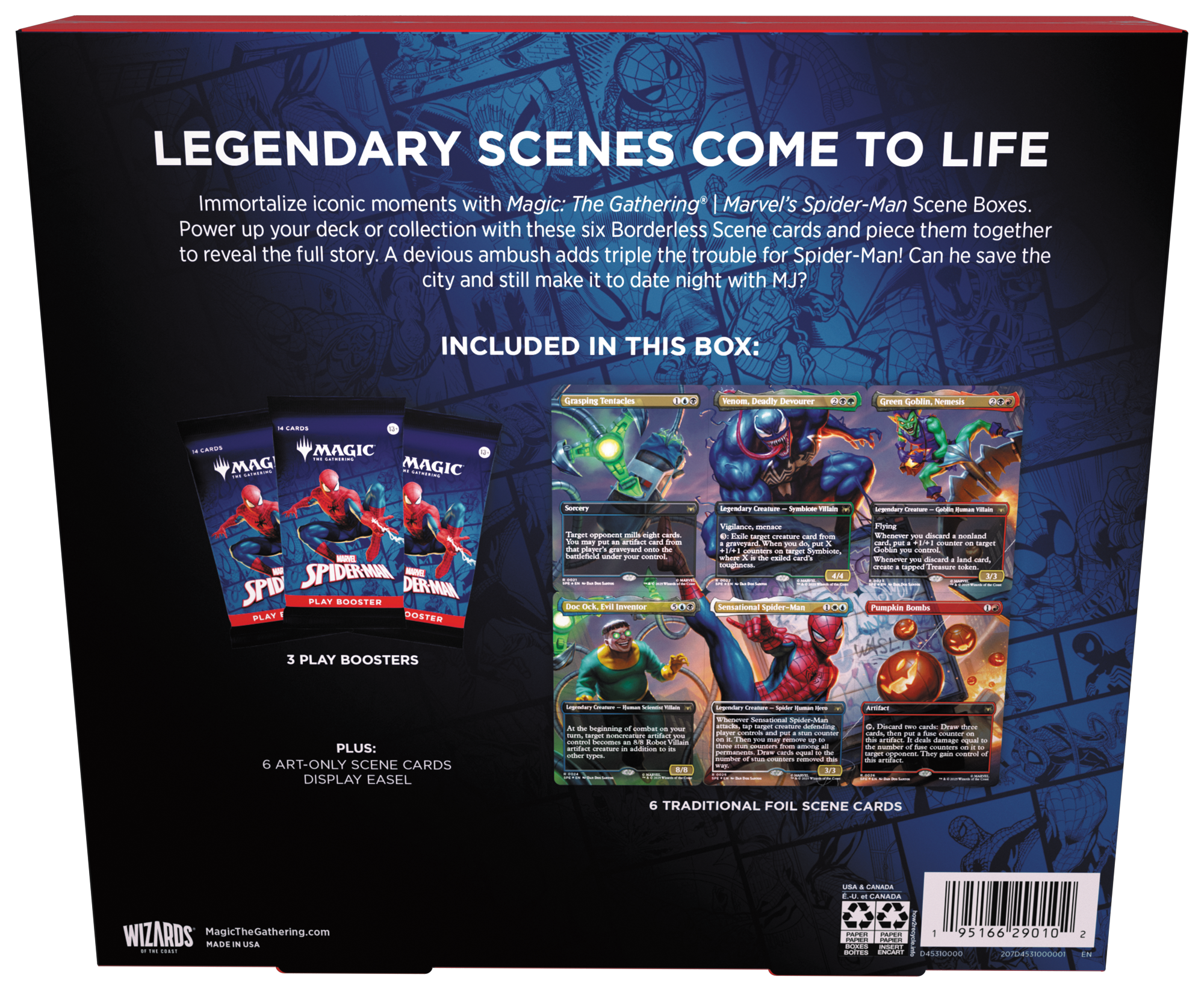 Magic The Gathering - Marvel's Spider-Man - Scene Box
