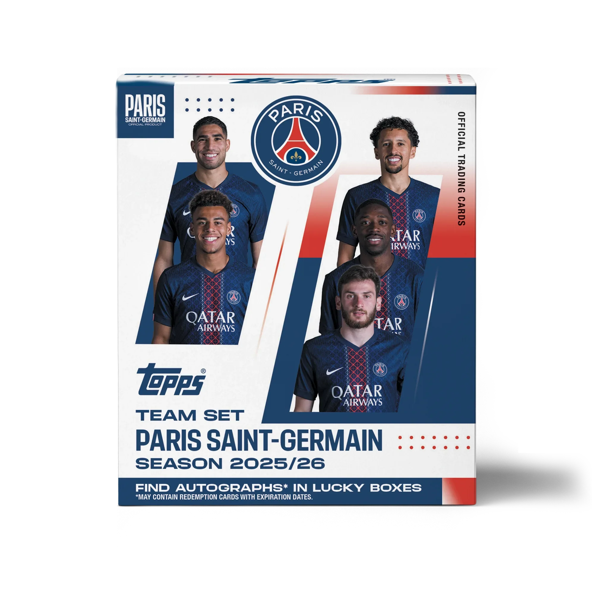 Topps Paris Saint-Germain Team Set 2025/26