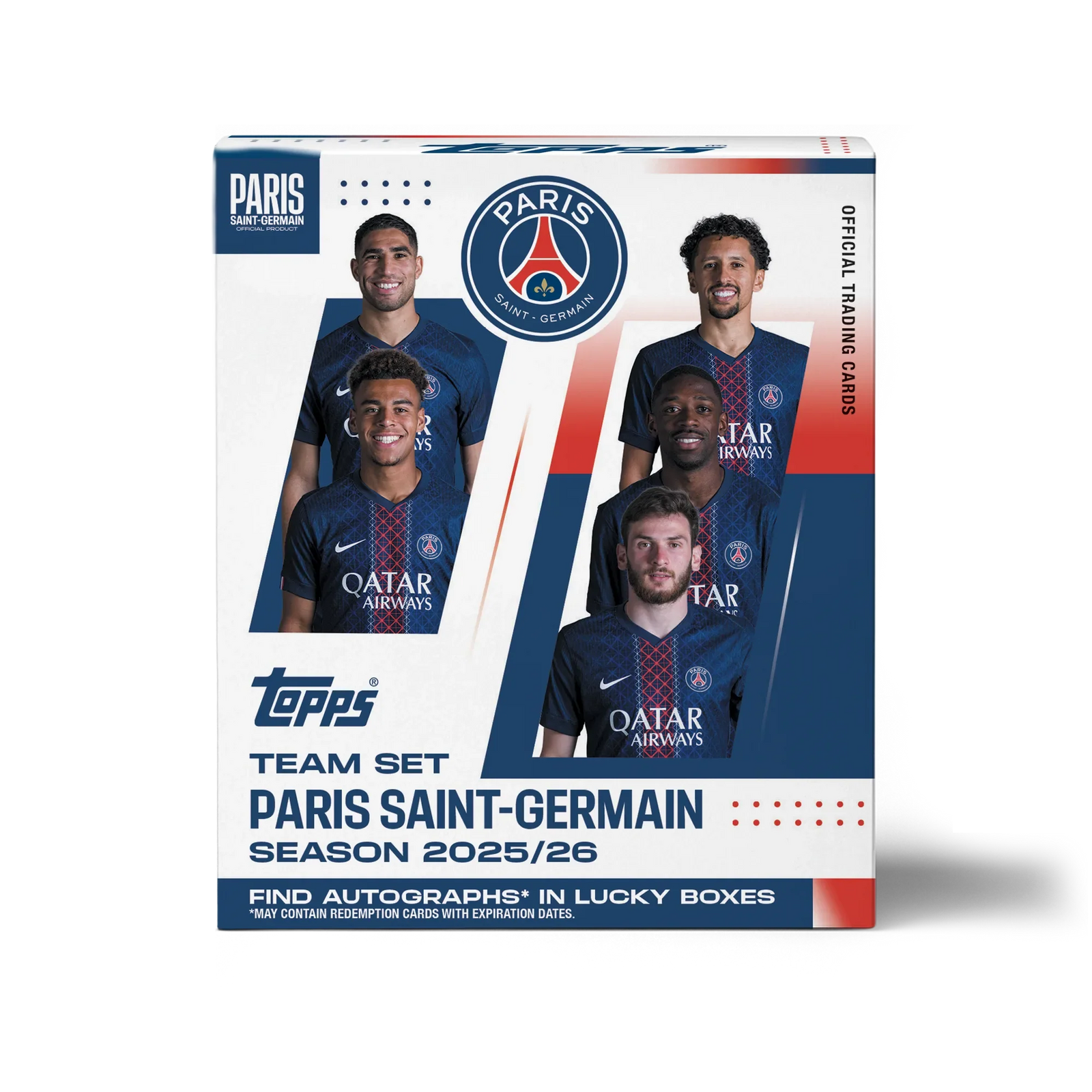 Topps Paris Saint-Germain Team Set 2025/26