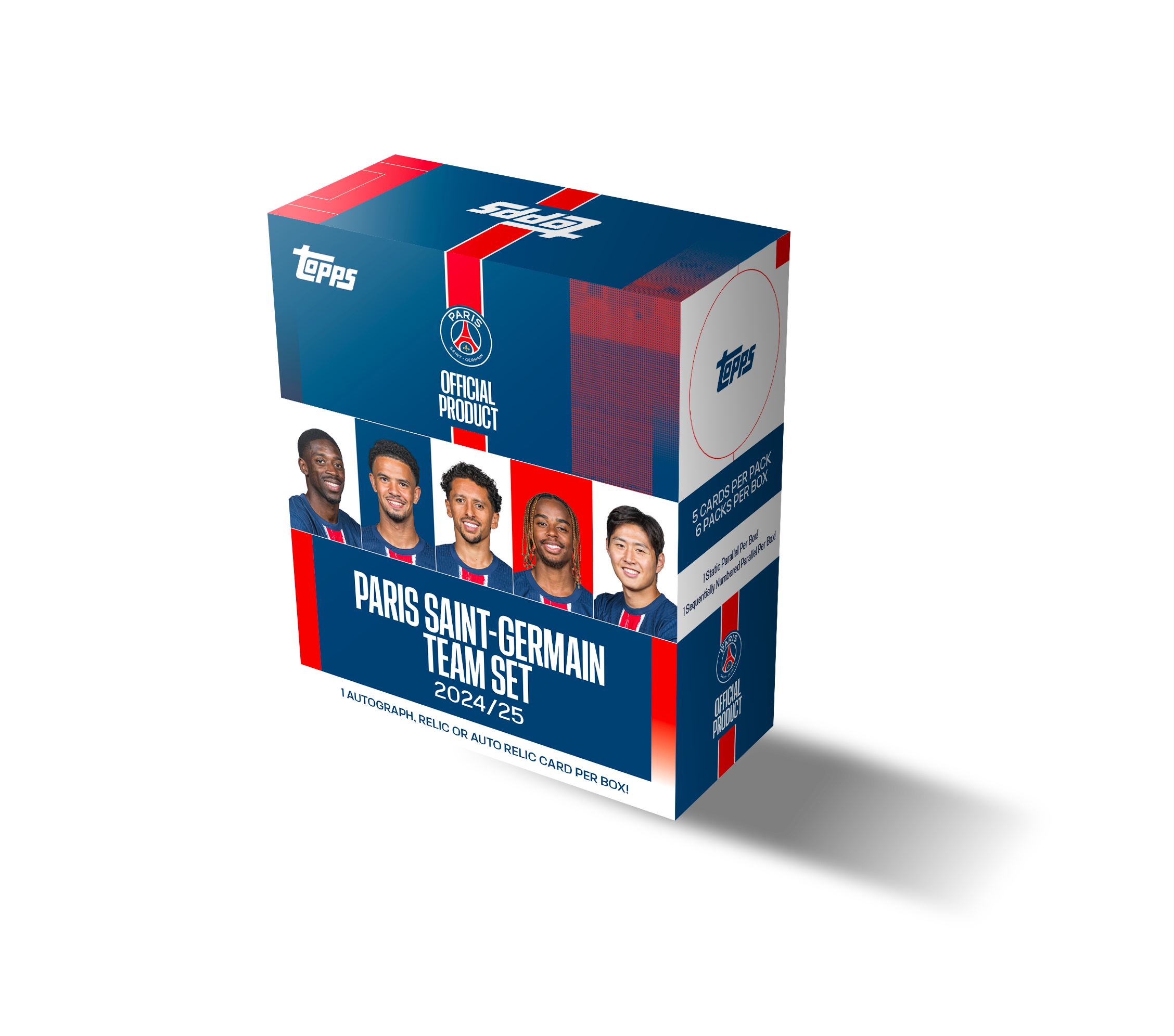 Topps Paris Saint-Germain Team Set 2024/25
