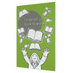 Postkort: I Support Your Book Hoarding (med kuvert)