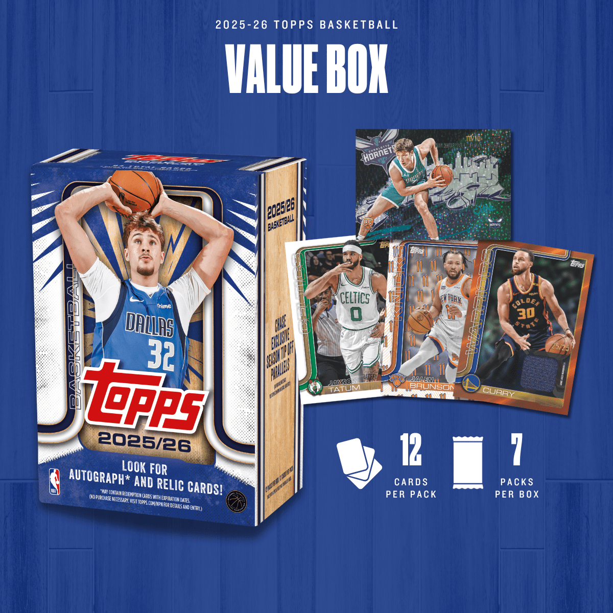 Topps NBA Basketball Flagship 2025/26 - Value Box