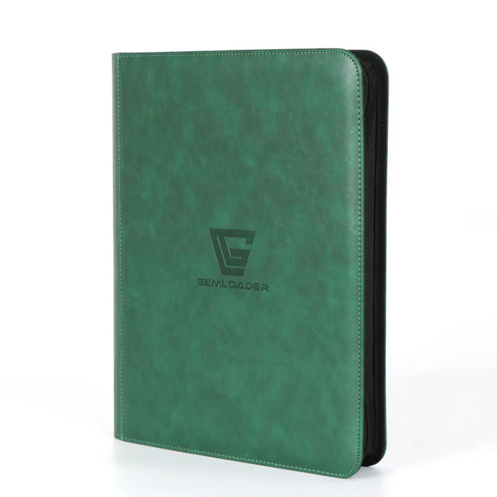 Gemloader Premium Toploader Binder 9-Pocket - Green