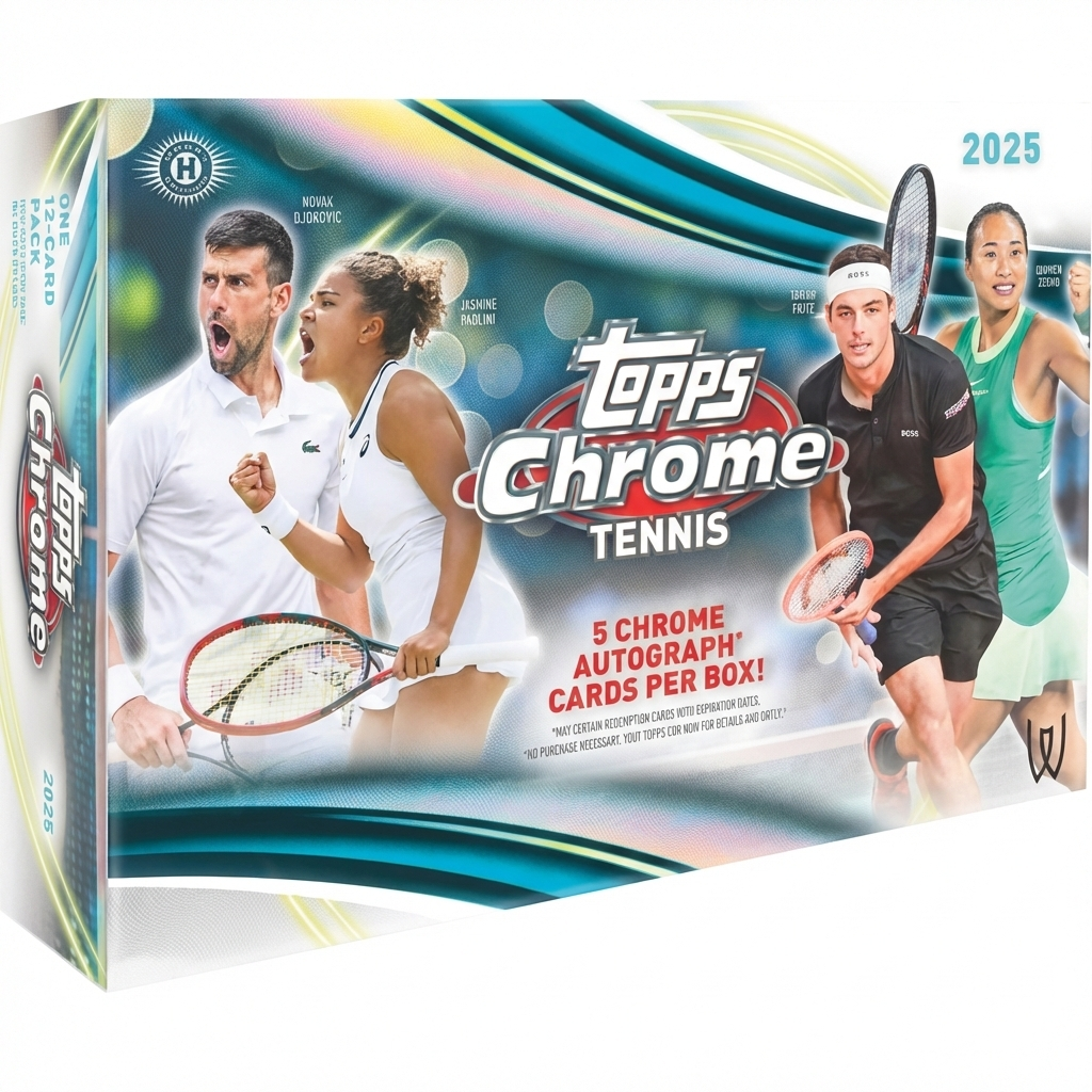 Topps Chrome Tennis 2025 - Breakers Delight