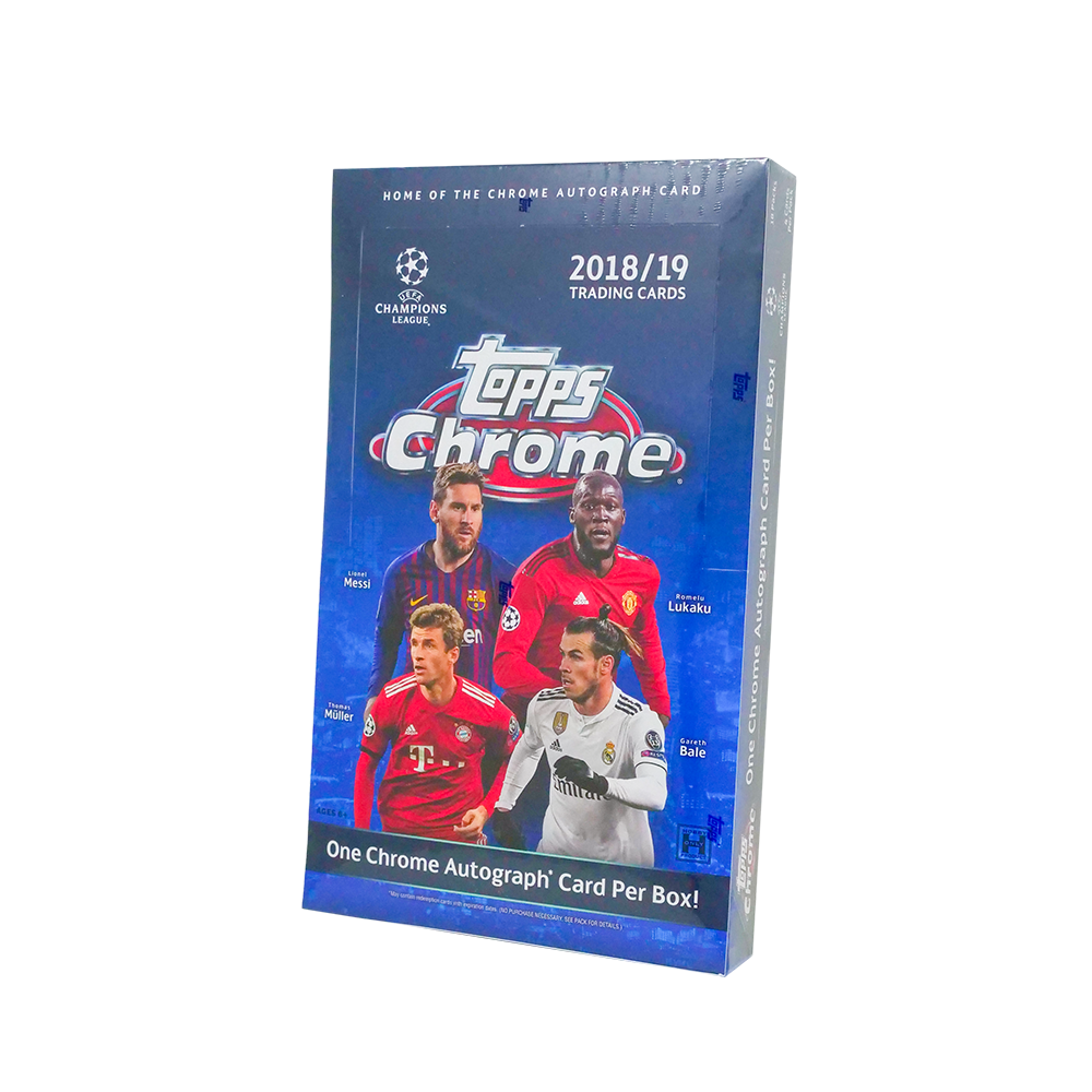 Topps Chrome UEFA Champions League 2018/19 - Hobby Box