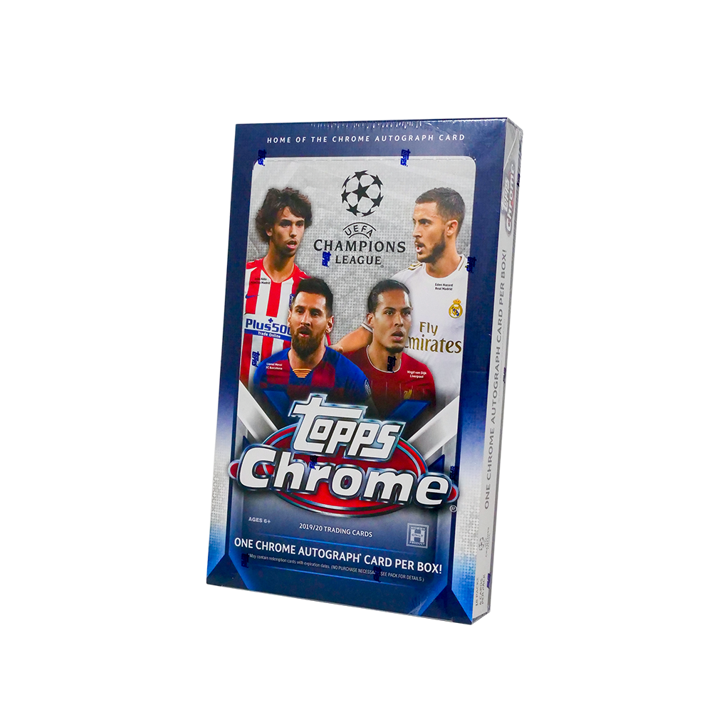 Topps Chrome UEFA Champions League 2019/20 - Hobby Box