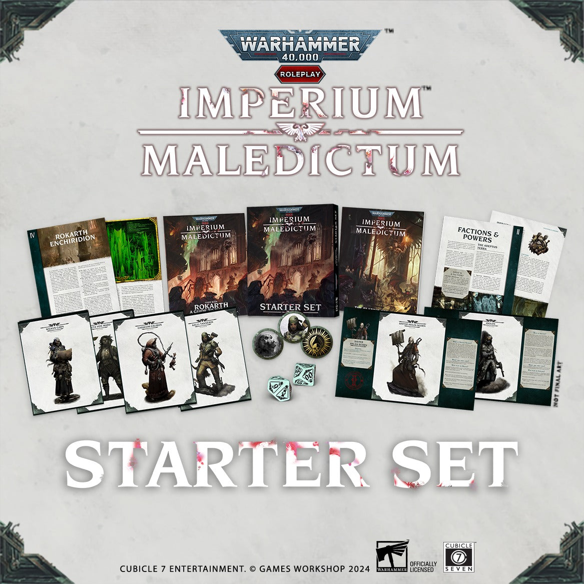 Warhammer 40k Roleplay: Imperium Maledictum Starter Set (Eng)