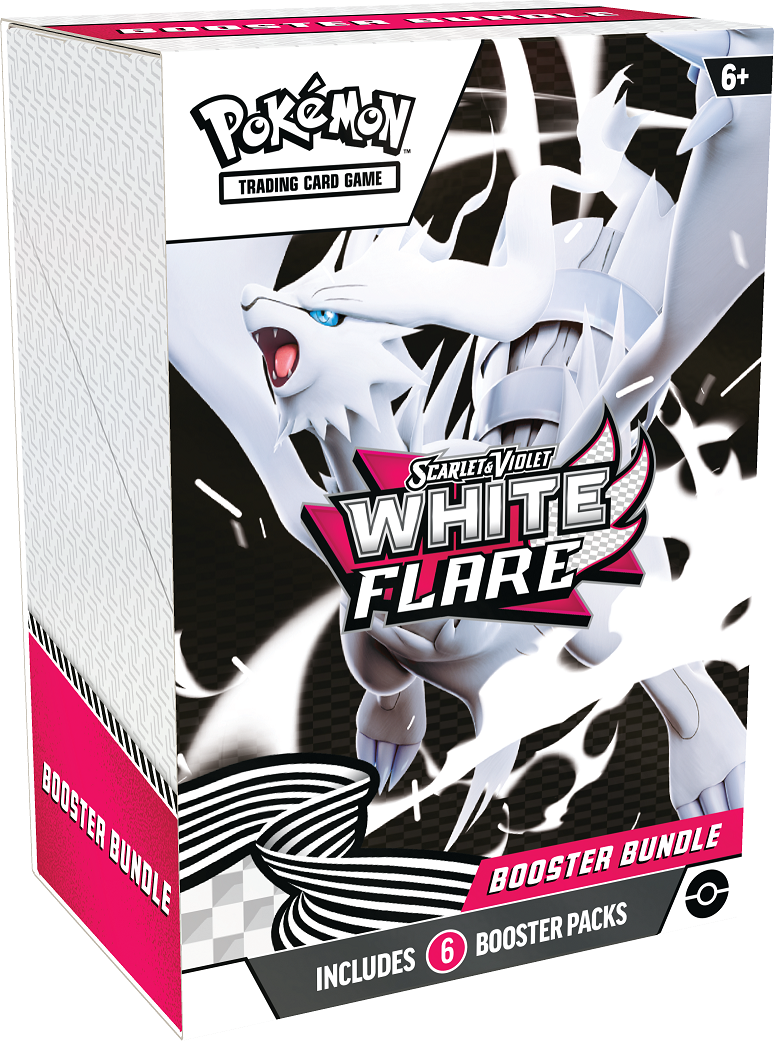 Pokemon Scarlet & Violet 10.5 - White Flare - Booster Bundle Reshiram