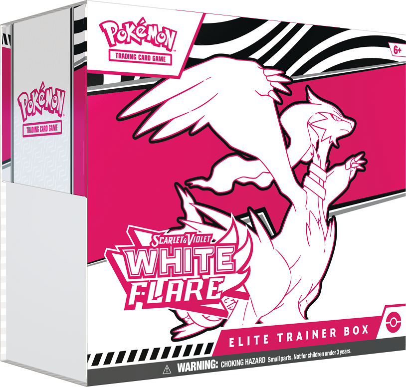Pokemon Scarlet & Violet 10.5 - White Flare - Elite Trainer Box Reshiram