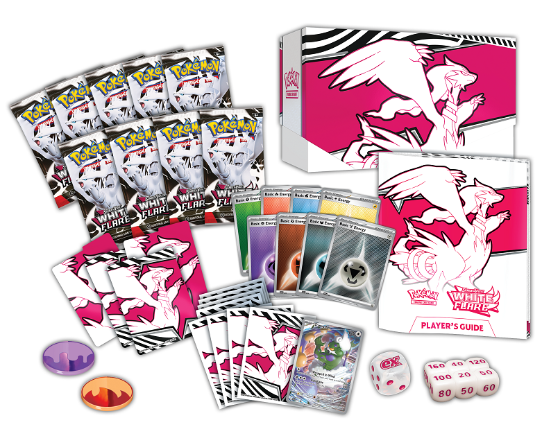 Pokemon Scarlet & Violet 10.5 - White Flare - Elite Trainer Box Reshiram