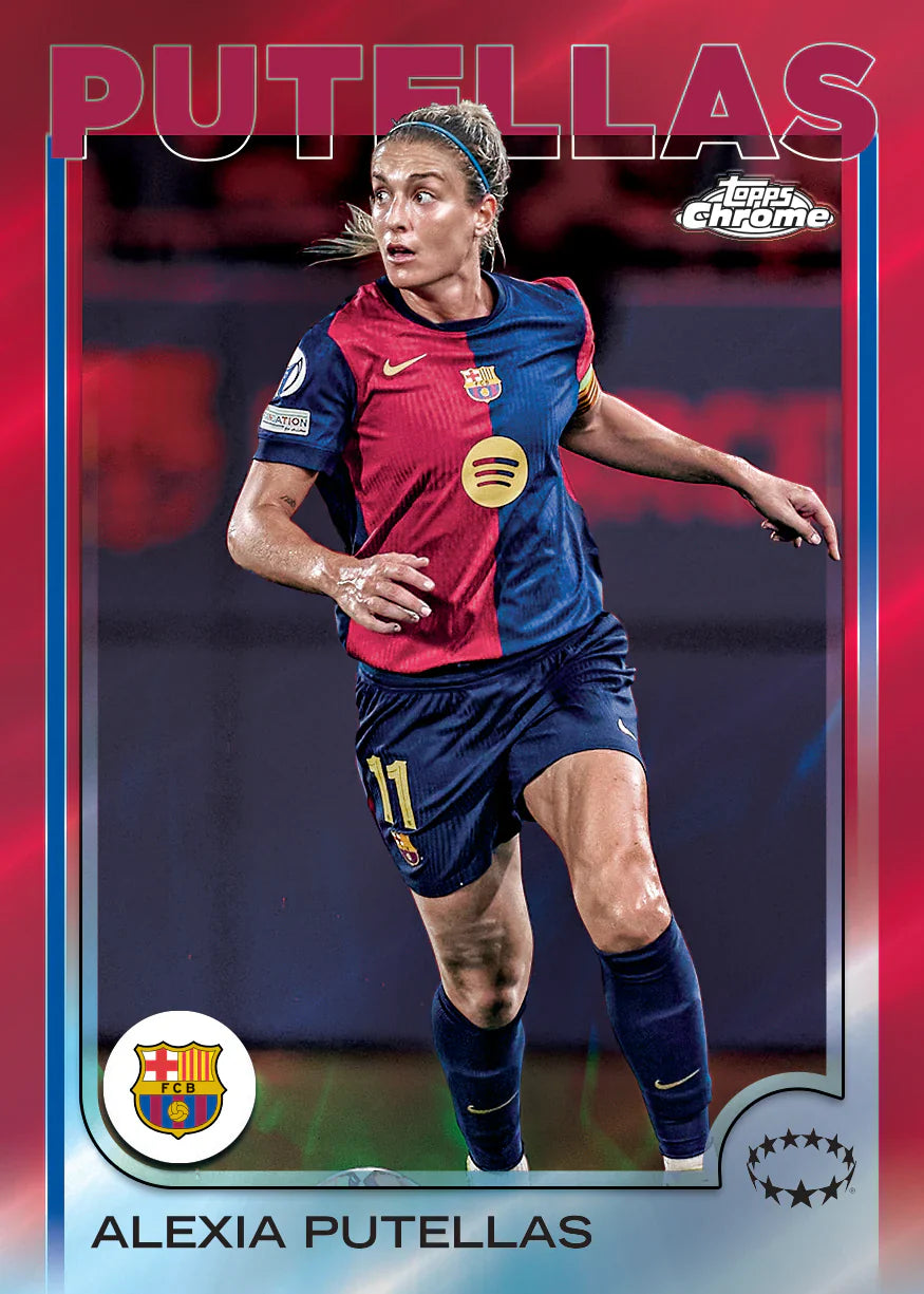 Topps Chrome UEFA Women's Champions League 2024/25 - Hobby Box