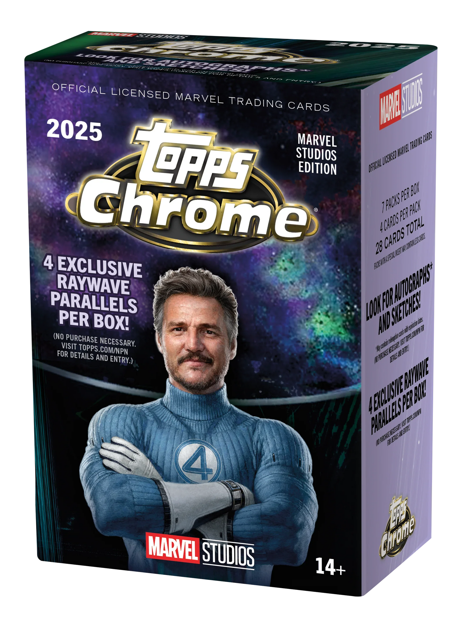 Topps Chrome Marvel Studios 2025 - Value Box