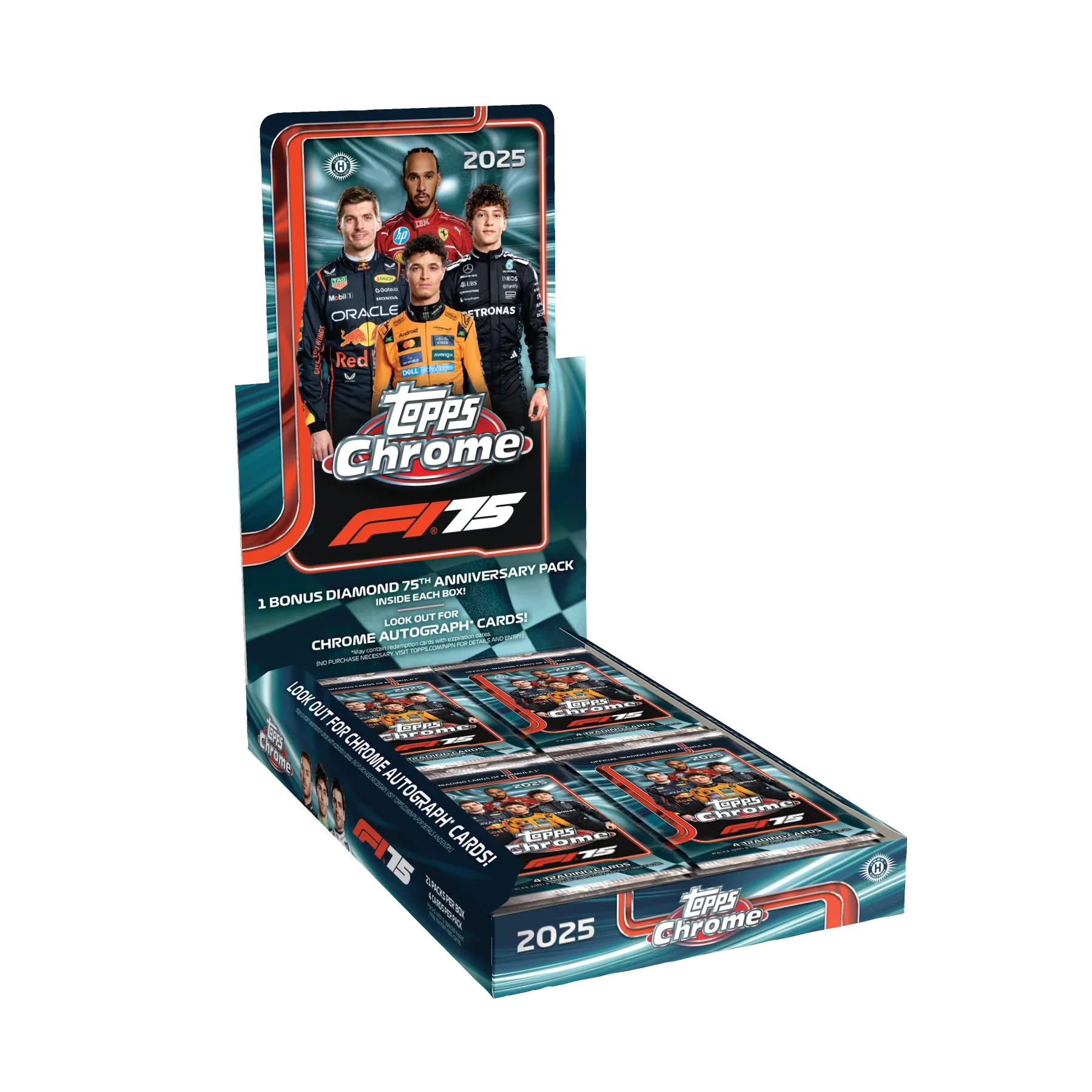 Topps Chrome Formula 1 2025 - Hobby Box