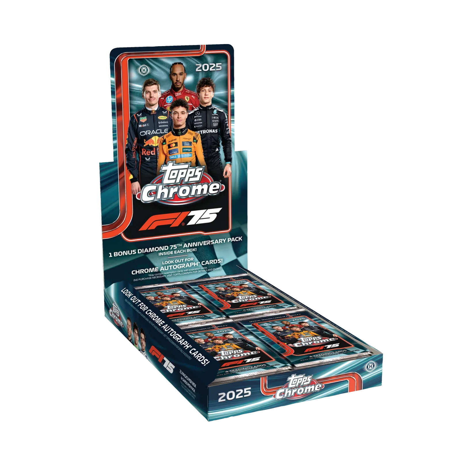 Topps Chrome Formula 1 2025 - Hobby Box