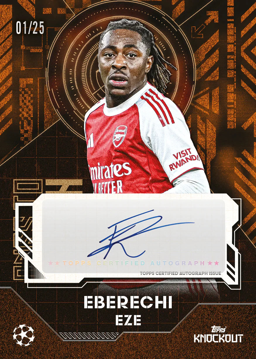 Topps UEFA Club Competitions Knockout 2025/26 - Hobby Box