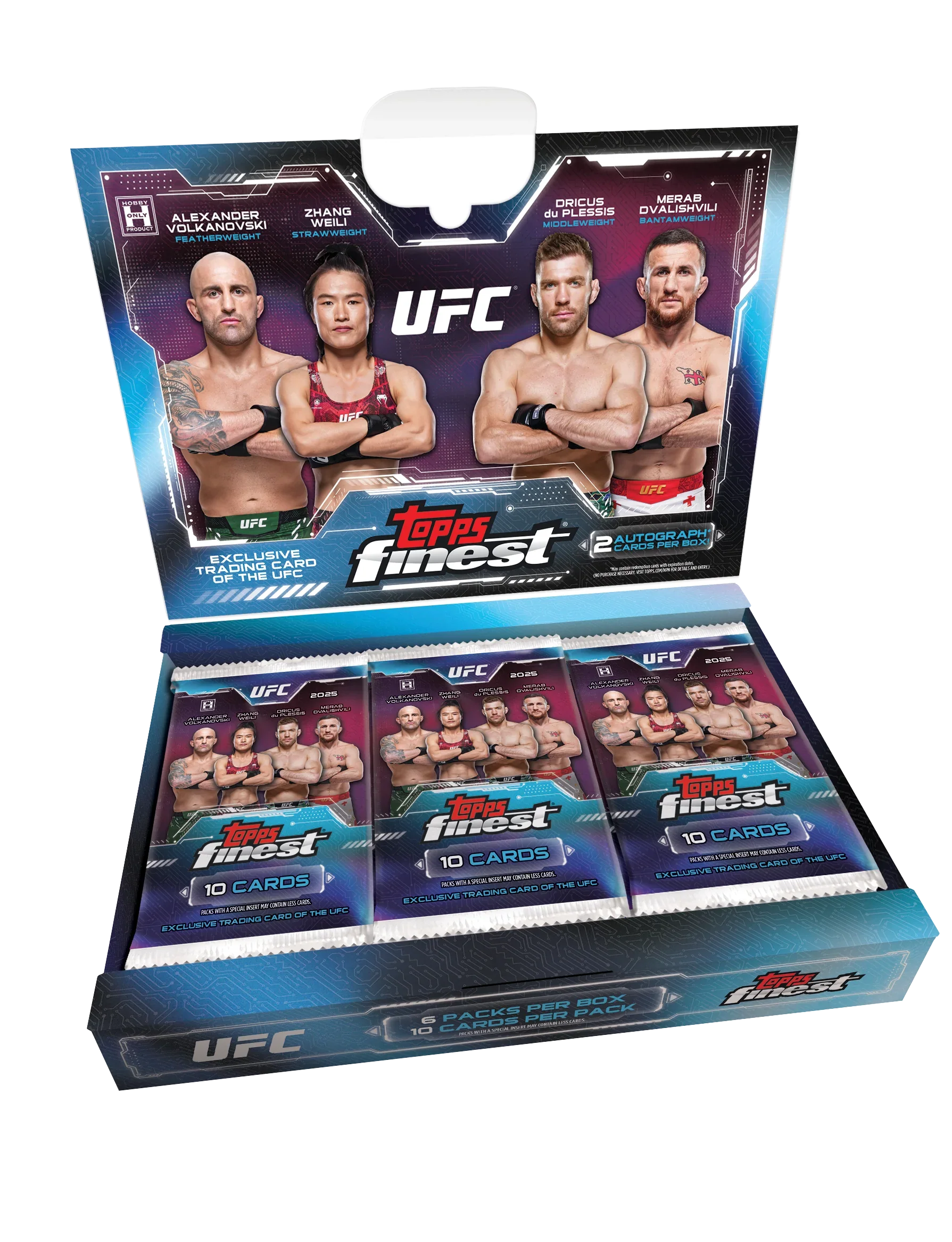 Topps Finest UFC 2025 - Hobby Box