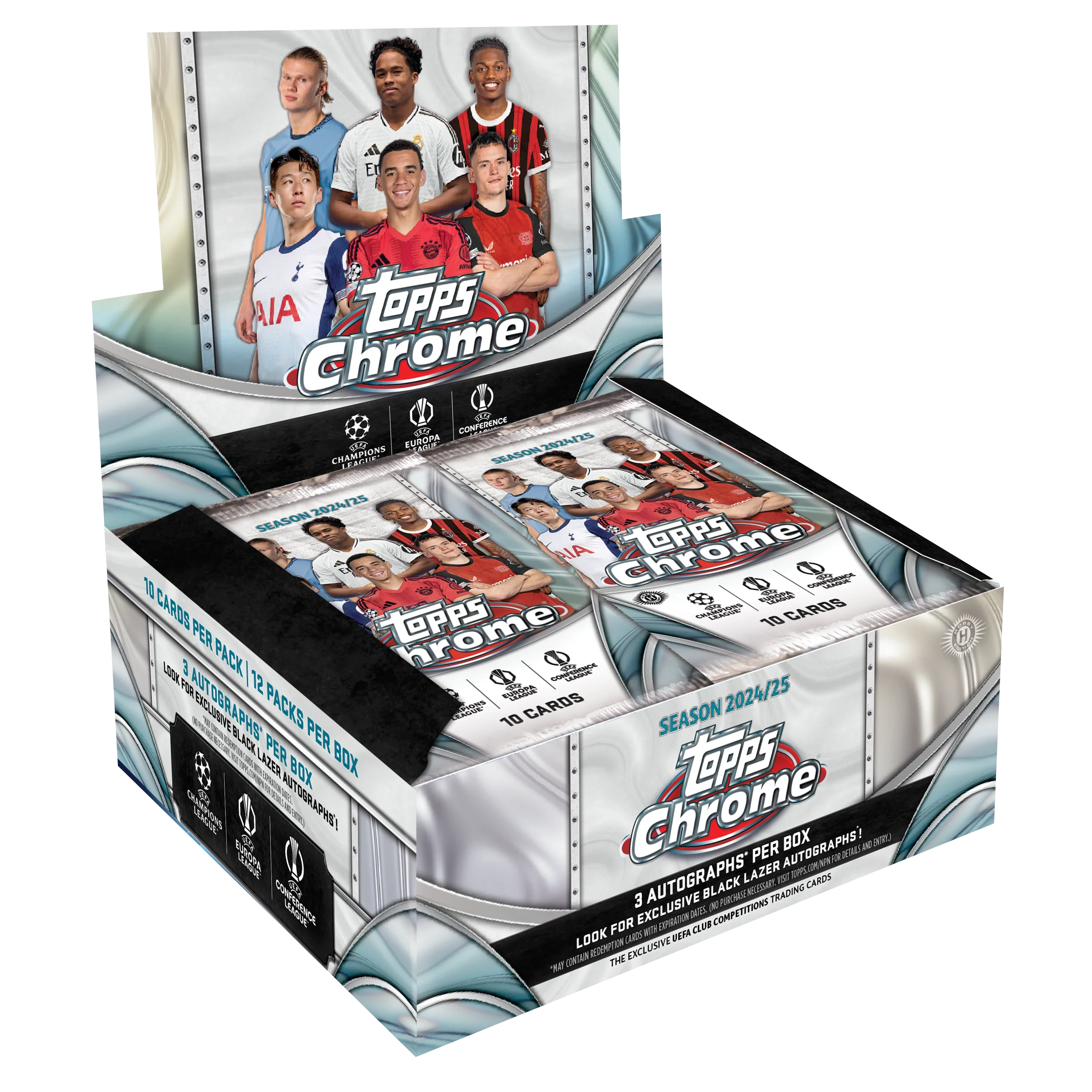 Topps Chrome UEFA Club Competitions 2024/25 - Jumbo Box