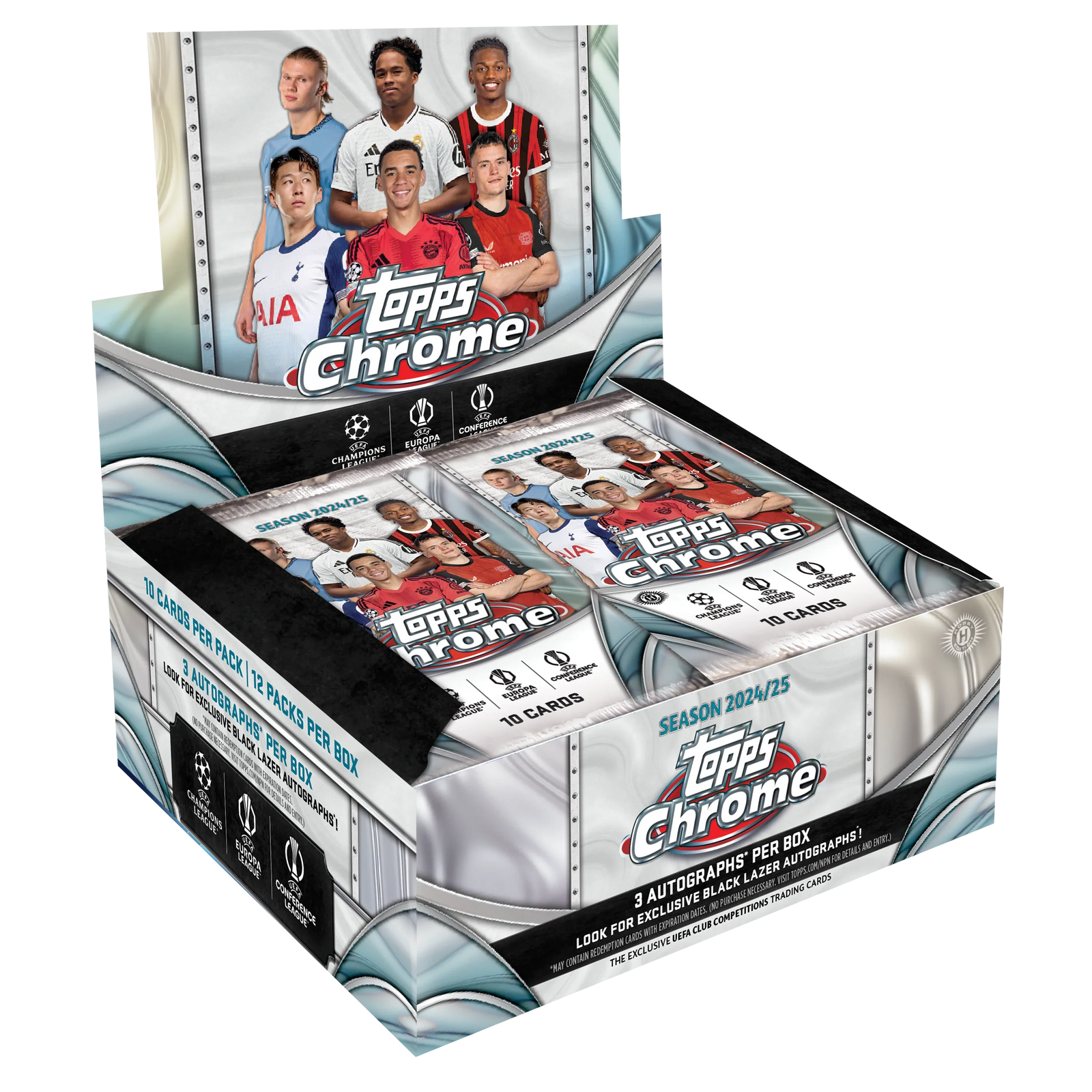 Topps Chrome UEFA Club Competitions 2024/25 - Jumbo Box